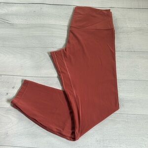 Lululemon Align Pant II 25” sz 10 Briar‎ Rose